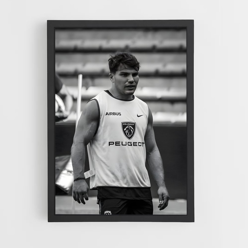 Poster Antoine dupont stades – affiche Rugby (vue 2)
